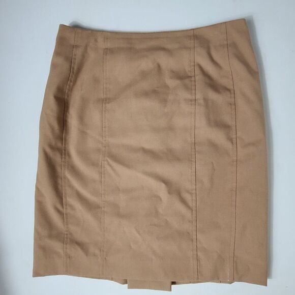 Express Brown Sude Midi Skirt - Picture 7 of 10